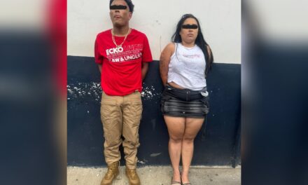 SSP y Policía Municipal detuvieron a pareja por presunto robo con violencia