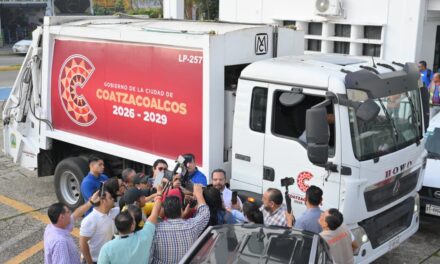 Refuerzan servicio de limpia pública en Coatzacoalcos con nuevas unidades y modelo operativo