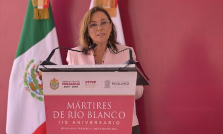 Defender los derechos laborales es el mejor homenaje a Río Blanco: Rocío Nahle