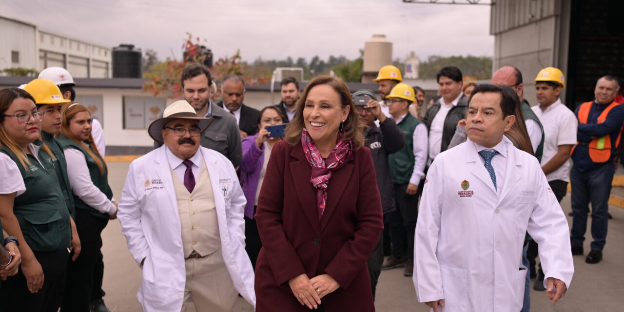 Rocío Nahle encabeza arranque de distribución de más de 10 millones de medicamentos