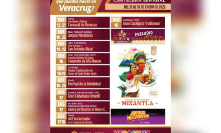 Presenta SECTUR cartelera de actividades turísticas