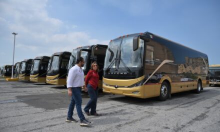 Refuerzan Nahle y Rosaldo García modernización del transporte en Coatzacoalcos