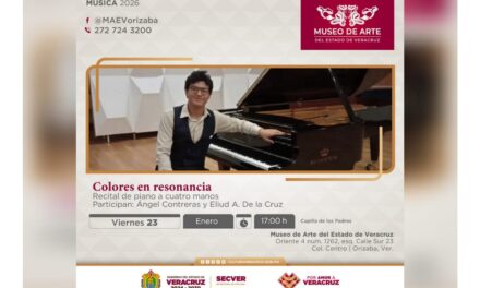 Invita SECVER al recital de piano que se realizará en el MAEV