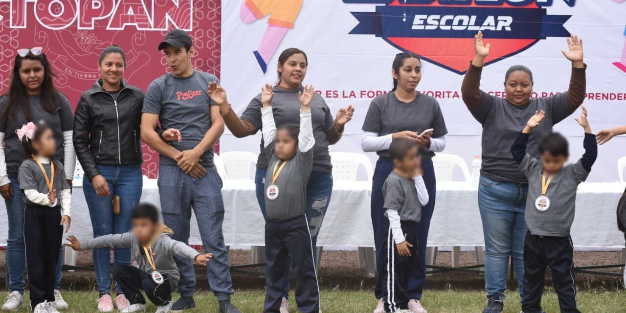 Con actividades deportivas en preescolares, impulsa SEV el desarrollo de habilidades y capacidades