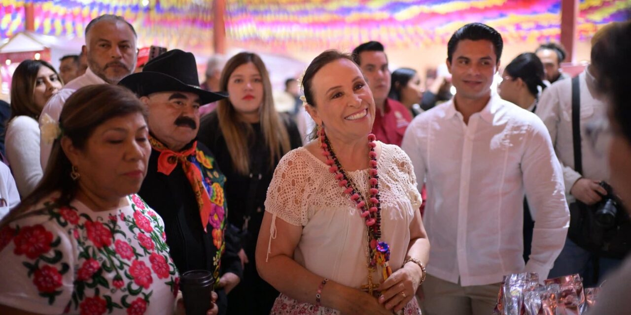 Rocío Nahle acompaña al pueblo de Tlacotalpan en el día de La Candelaria