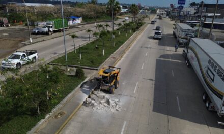 Responde Pedro Miguel Rosaldo a demanda ciudadana: rehabilitan la Transístmica