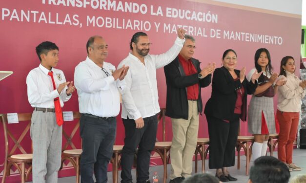 Consolidan Pedro Miguel Rosaldo y SEV nueva etapa para la educación en Coatzacoalcos