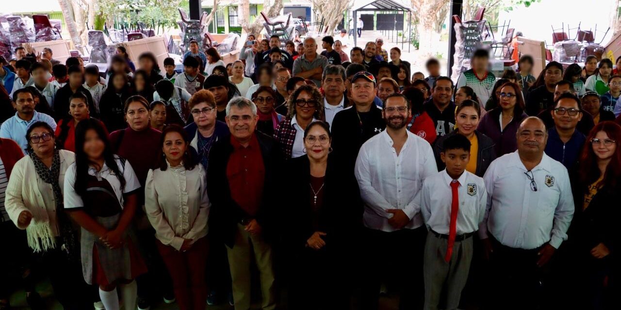 Transformando la Educación: equipamiento escolar llega a 17 municipios más