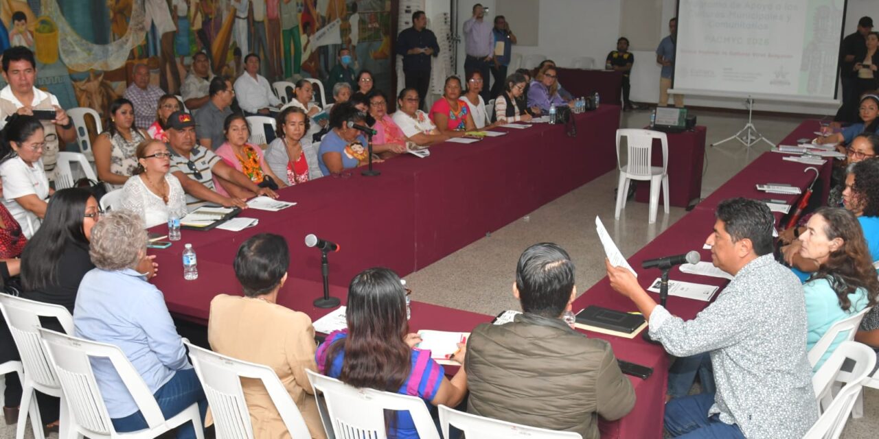 Fortalecen en Coatzacoalcos la política cultural con capacitación rumbo al PACMyC 2026