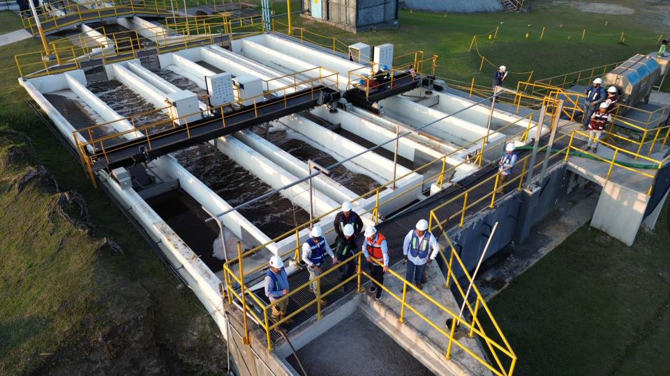 Supervisa CAEV planta FIRIOB para garantizar mejor servicio a la población