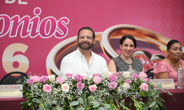 Formalizan 200 parejas su unión en Bodas Colectivas 2026 en Coatzacoalcos