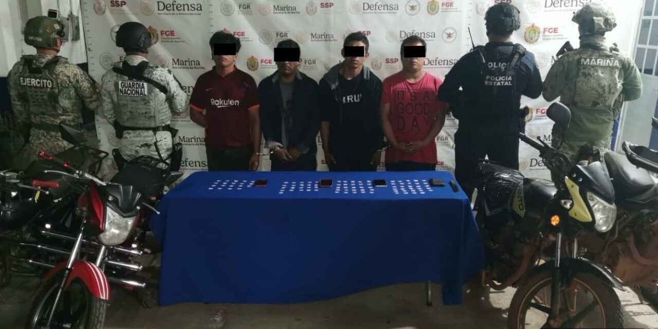 Decomisa SSP más de 700 dosis de estupefacientes y detiene a 69 personas