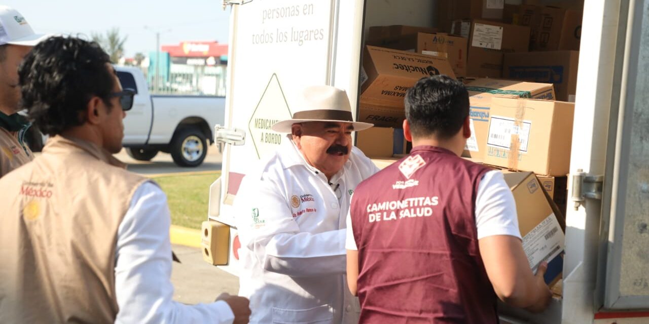 Camionetitas y Rutas de la Salud distribuyen más de 168 mil medicamentos en el sur