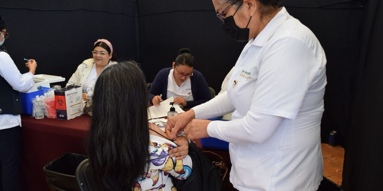 Refuerzan esquema de vacunación en oficinas centrales de la SEV