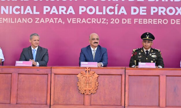 Gobierno de Veracruz reduce 82% costo de formación policial para fortalecer corporaciones municipales