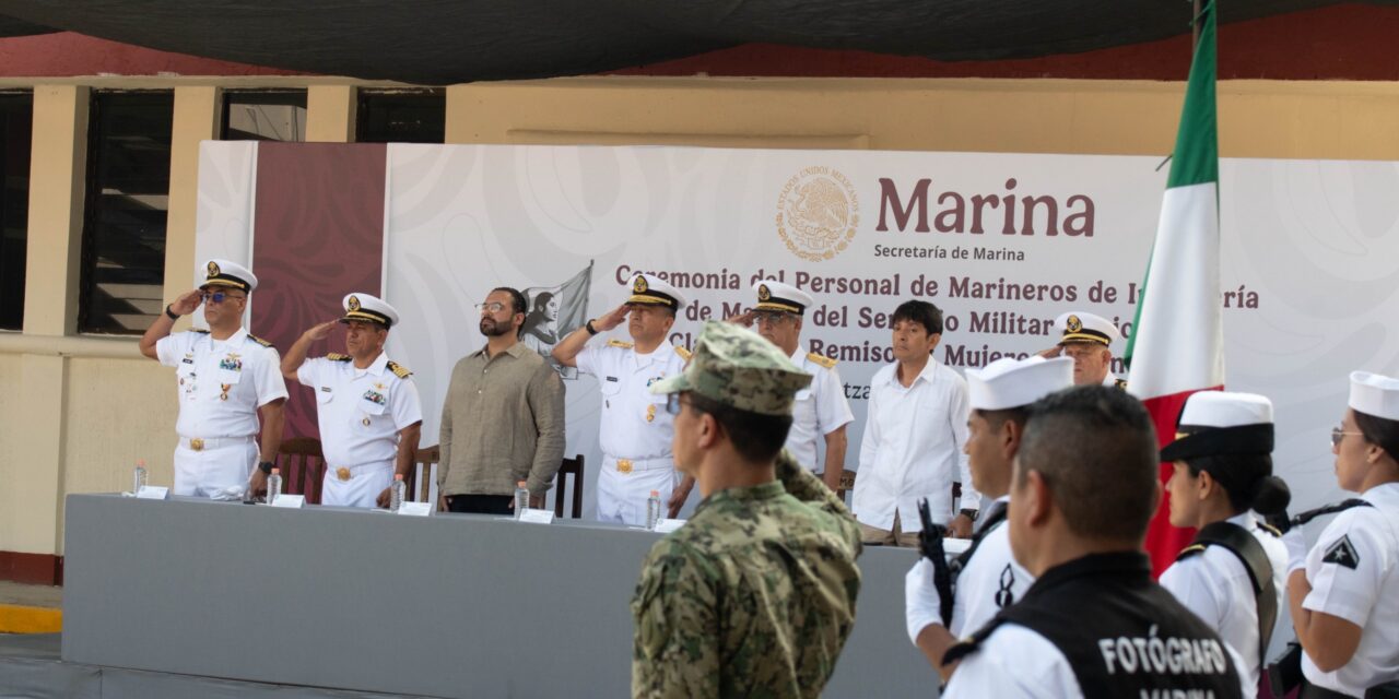 Respalda Pedro Miguel Rosaldo inicio del Servicio Militar Nacional 2026 y refrenda coordinación con la Marina