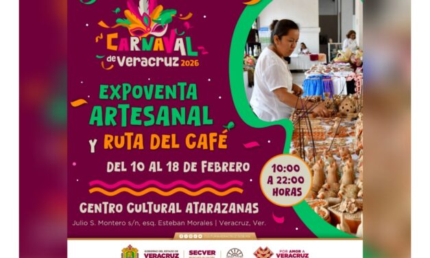 Expoventa Artesanal y Ruta del Café con motivo del Carnaval, en Atarazanas
