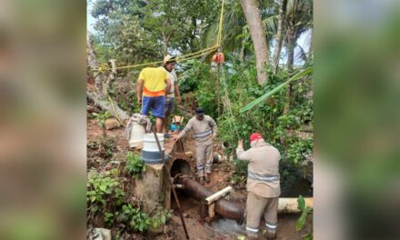 Servicio de agua se restablece en el poniente: concluye CMAS trabajos de reparación de fuga de agua