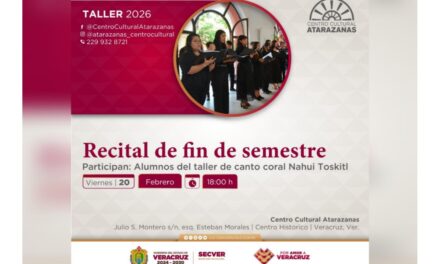 Presentará Centro Cultural Atarazanas recital del Taller de Canto Coral Nahui Toskitl