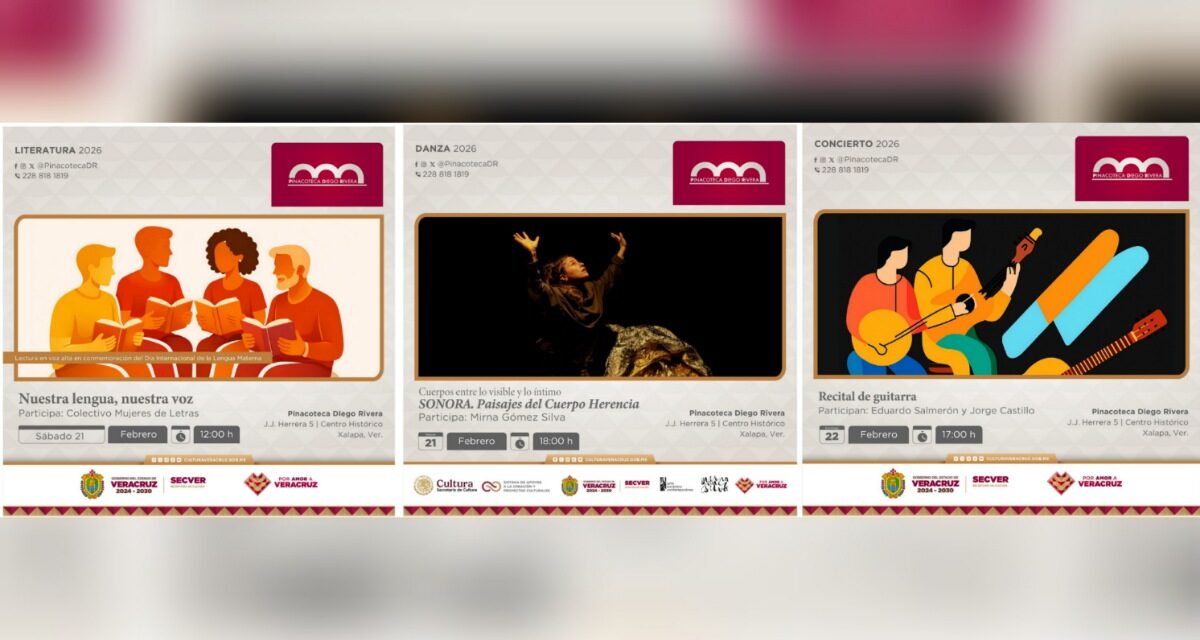 Arte, danza y música este fin de semana en la Pinacoteca Diego Rivera