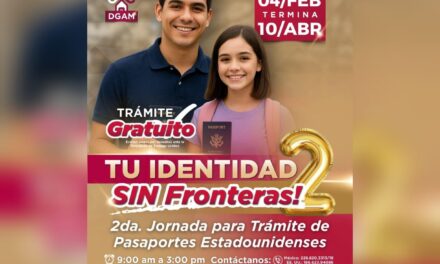 Gobierno de Veracruz realizará la 2ª Jornada de Trámite de Pasaporte Estadounidense