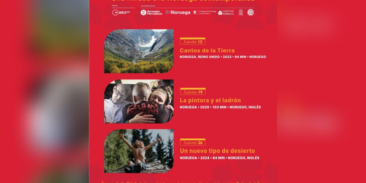 Realizará SECVER el ciclo Caleidoscopio Noruego en el Ágora de la Ciudad