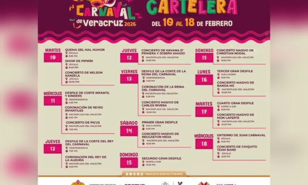 Veracruz abre sus puertas al mundo con el Carnaval más alegre de todos