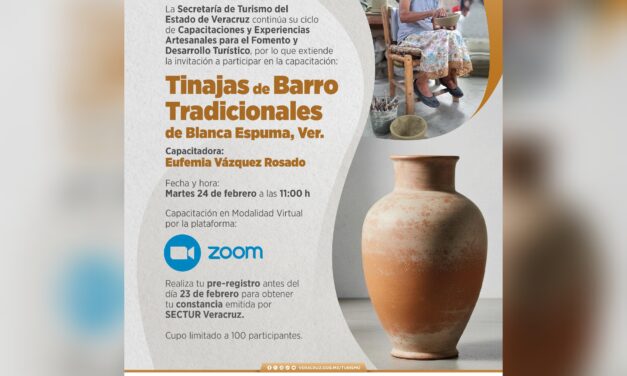 Abre SECTUR registro para capacitación en de tinajas de barro