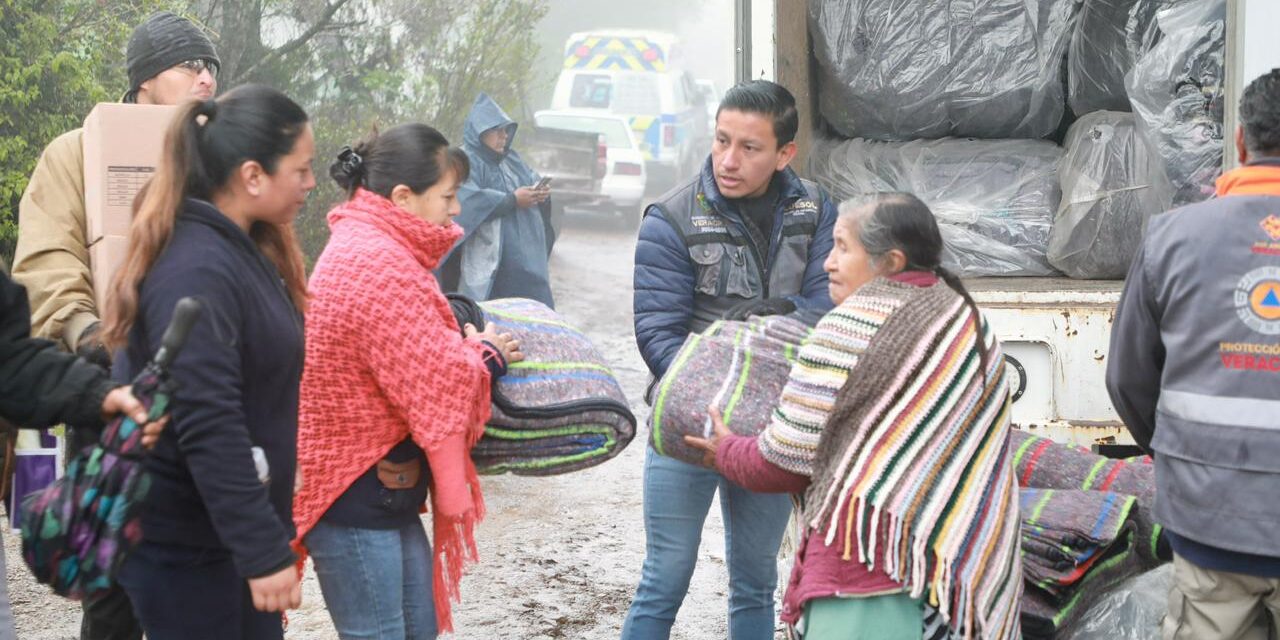 Abrigando Corazones concluye su campaña en Yecuatla y Chiconquiaco con 5 mil 785 apoyos