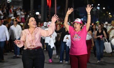Nahle y Rosa María, política de Carnaval