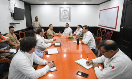 Coordina Pedro Miguel Rosaldo acciones con Federación y Estado ante presencia de hidrocarburo en el litoral