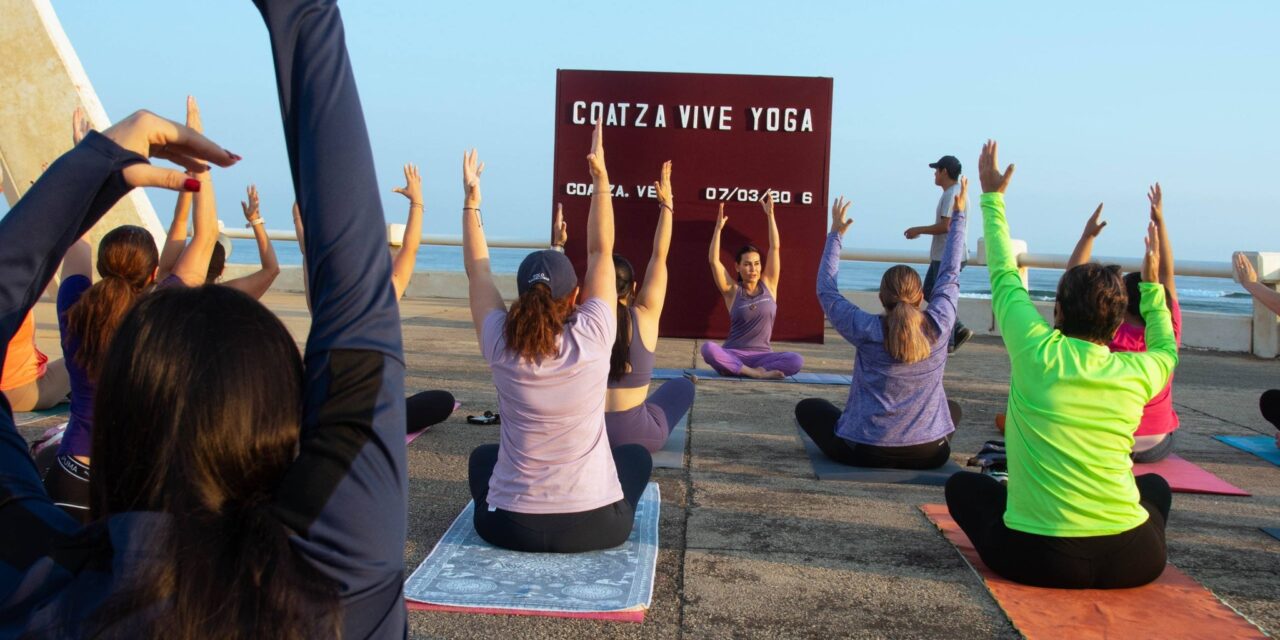 ¡Mañana de energía, equilibrio y sororidad en Coatzacoalcos!