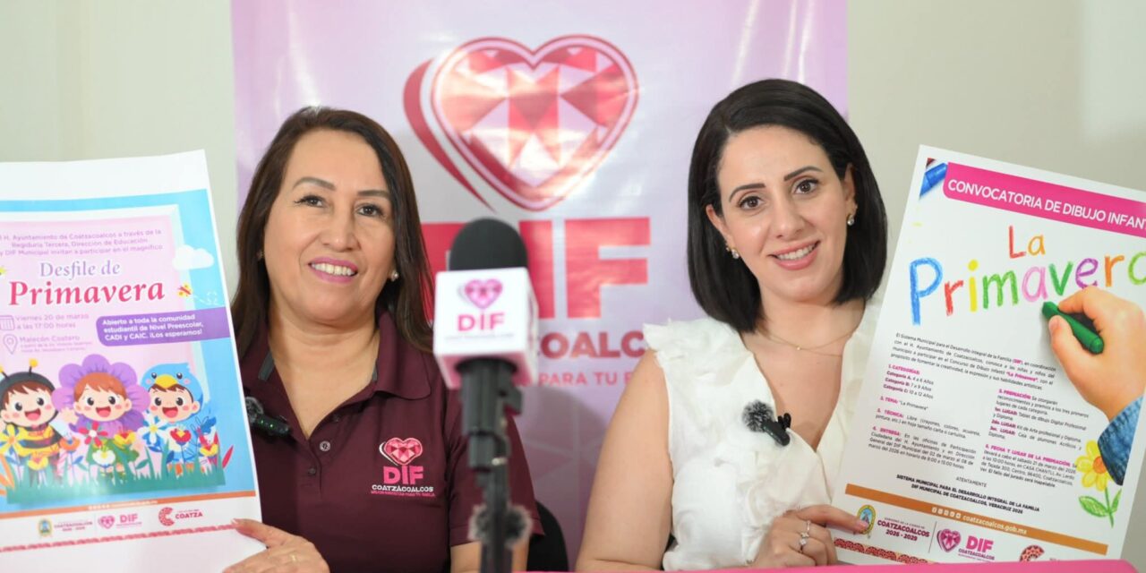 Invita Sonia Marie Salvador a preescolares, CADI y CAIC a participar en el ‘Desfile de Primavera 2026’