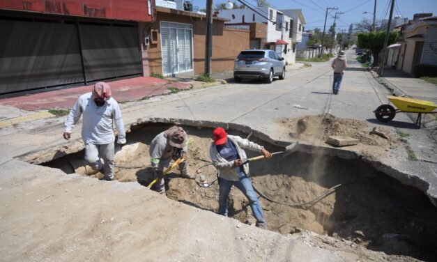 Gobierno de Coatzacoalcos intensifica mantenimiento integral en colonias y accesos principales
