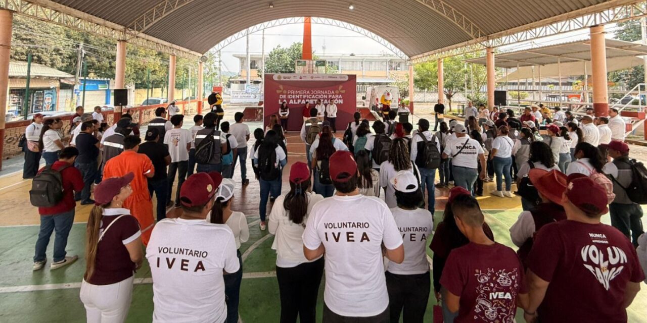 Inicia Jornada de Identificación para la Alfabetización en Poza Rica y Papantla