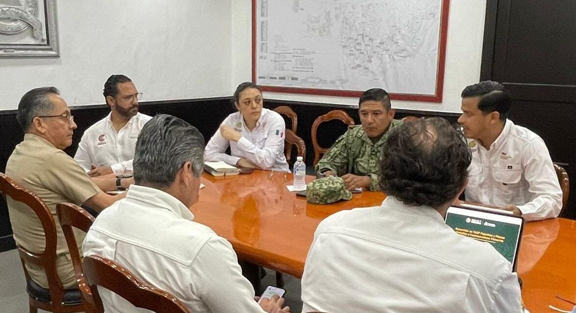 Instalan Puesto de Comando Unificado para atender la presencia de hidrocarburo en playas del sur