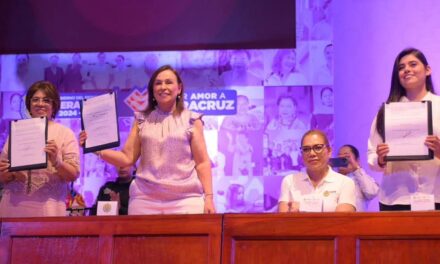 Trabajamos por un Veracruz libre de violencia con justicia e igualdad para las mujeres: Rocío Nahle