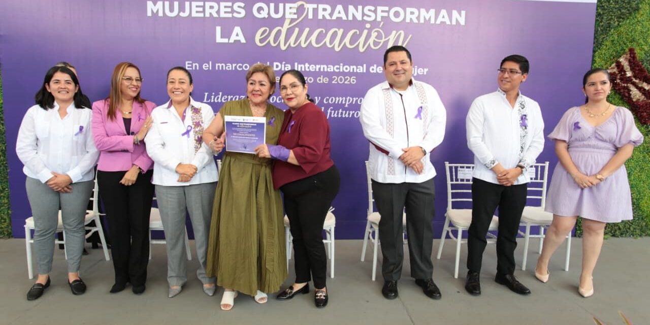 Reconoce SEV a 34 trabajadoras por transformar la educación en Veracruz