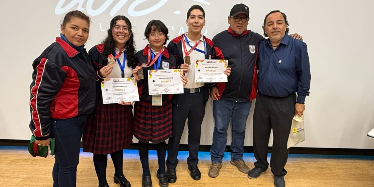 Estudiantes de bachillerato ganan bronce en Concurso Iberoamericano de Ciencia
