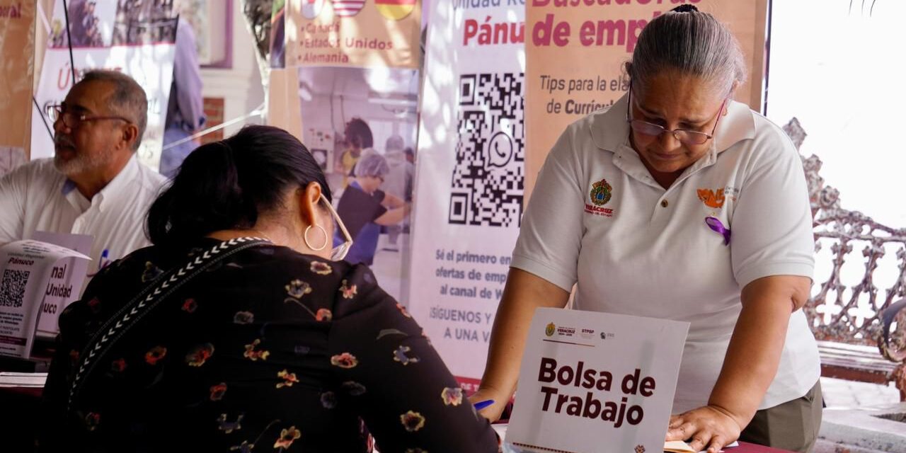 Veracruz, cuarto lugar nacional en generación de empleo formal
