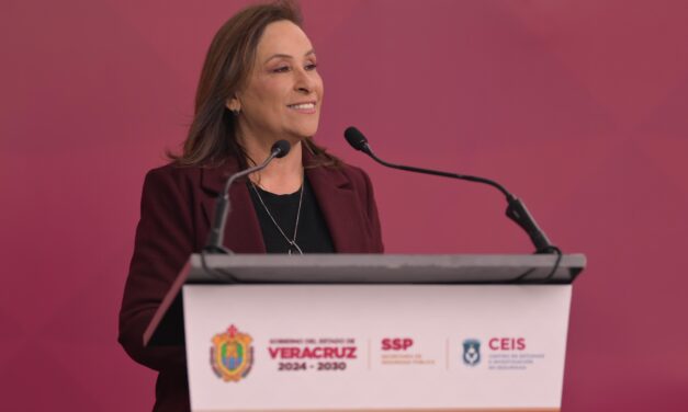 Rocío Nahle reafirma que en seguridad el pacto es con la sociedad