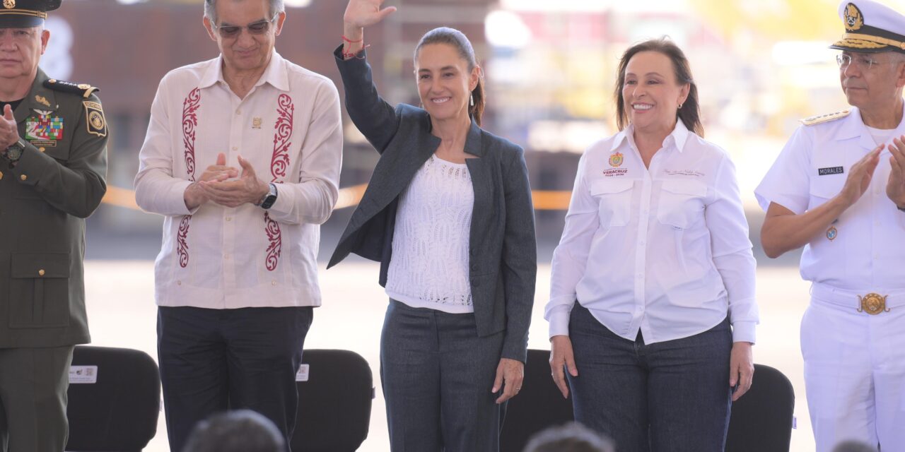 Veracruz, pieza clave en la consolidación de la soberanía energética: Claudia Sheinbaum