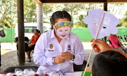 DIF acerca servicios de bienestar y protección infantil en Cumbre Tajín
