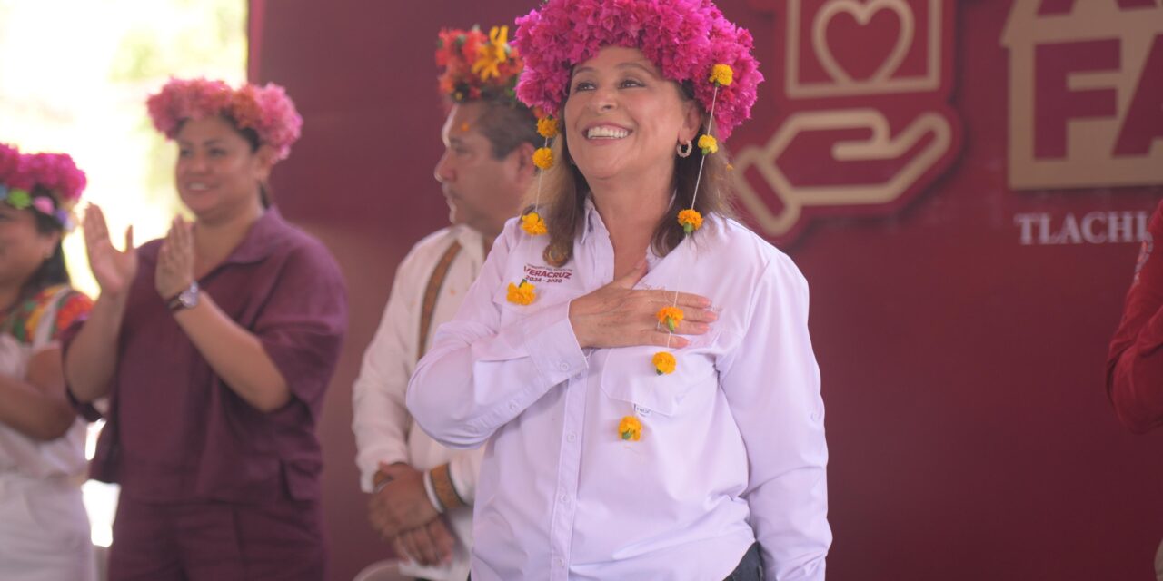 Ustedes nunca más volverán a ser ignorados: Rocío Nahle, al pueblo de El Naranjal