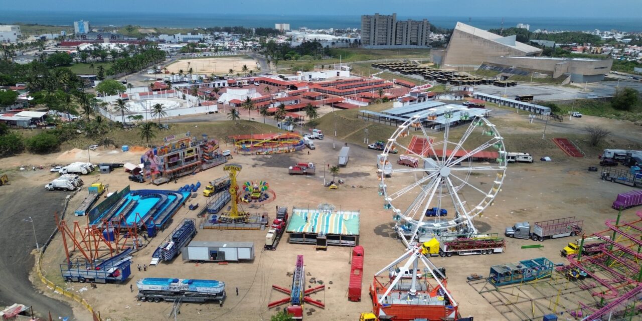 La Expo Feria Coatza 2026 está por arrancar con juegos, drones y artistas internacionales por solo 50 pesos