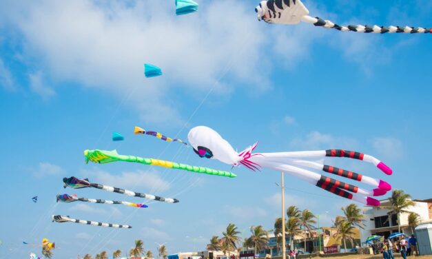 Colores, viento y tradición: Papalote Coatza 2026 llena de vida el malecón todo el fin de semana