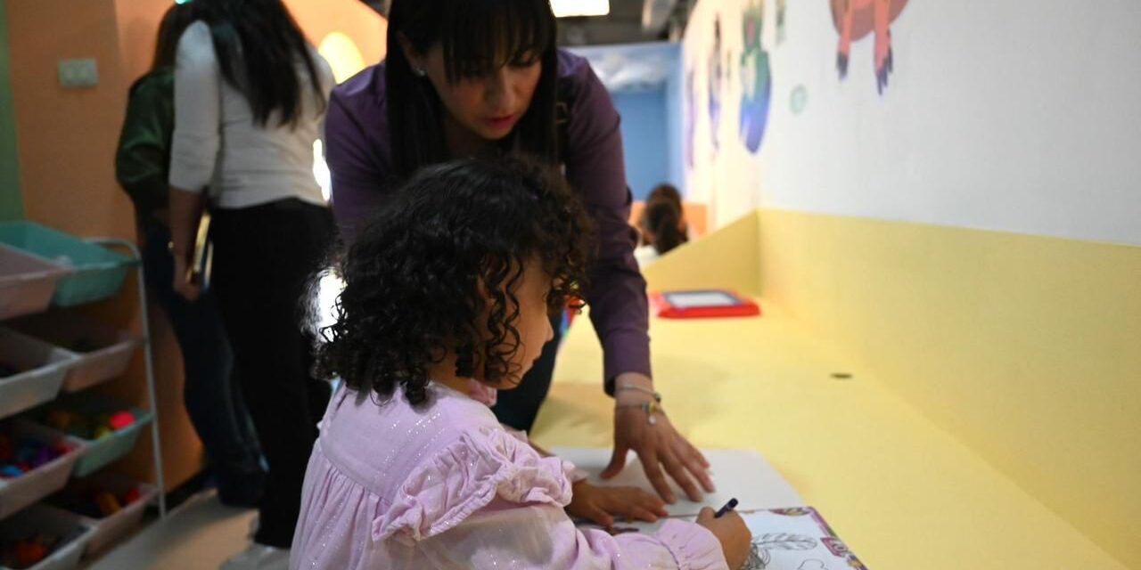Inaugura DIF nueva ludoteca para hijas e hijos de su personal