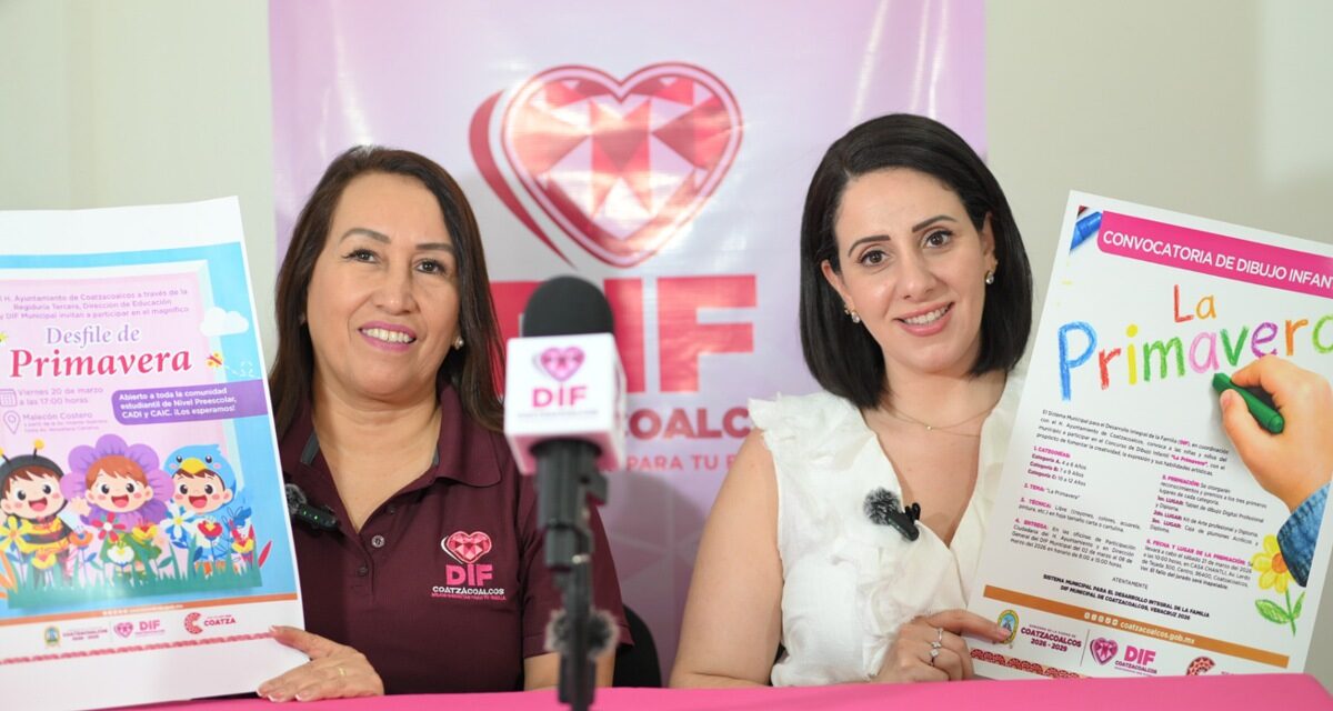 Invita Sonia Marie Salvador a preescolares, CADI y CAIC a participar en el ‘Desfile de Primavera 2026’