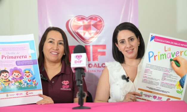 Invita Sonia Marie Salvador a preescolares, CADI y CAIC a participar en el ‘Desfile de Primavera 2026’