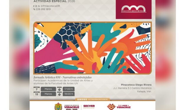 Jornada Artística 8M: Narrativas entretejidas, en la Pinacoteca Diego Rivera